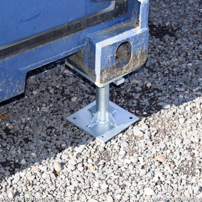 Nivelleringsben för fraktcontainrar